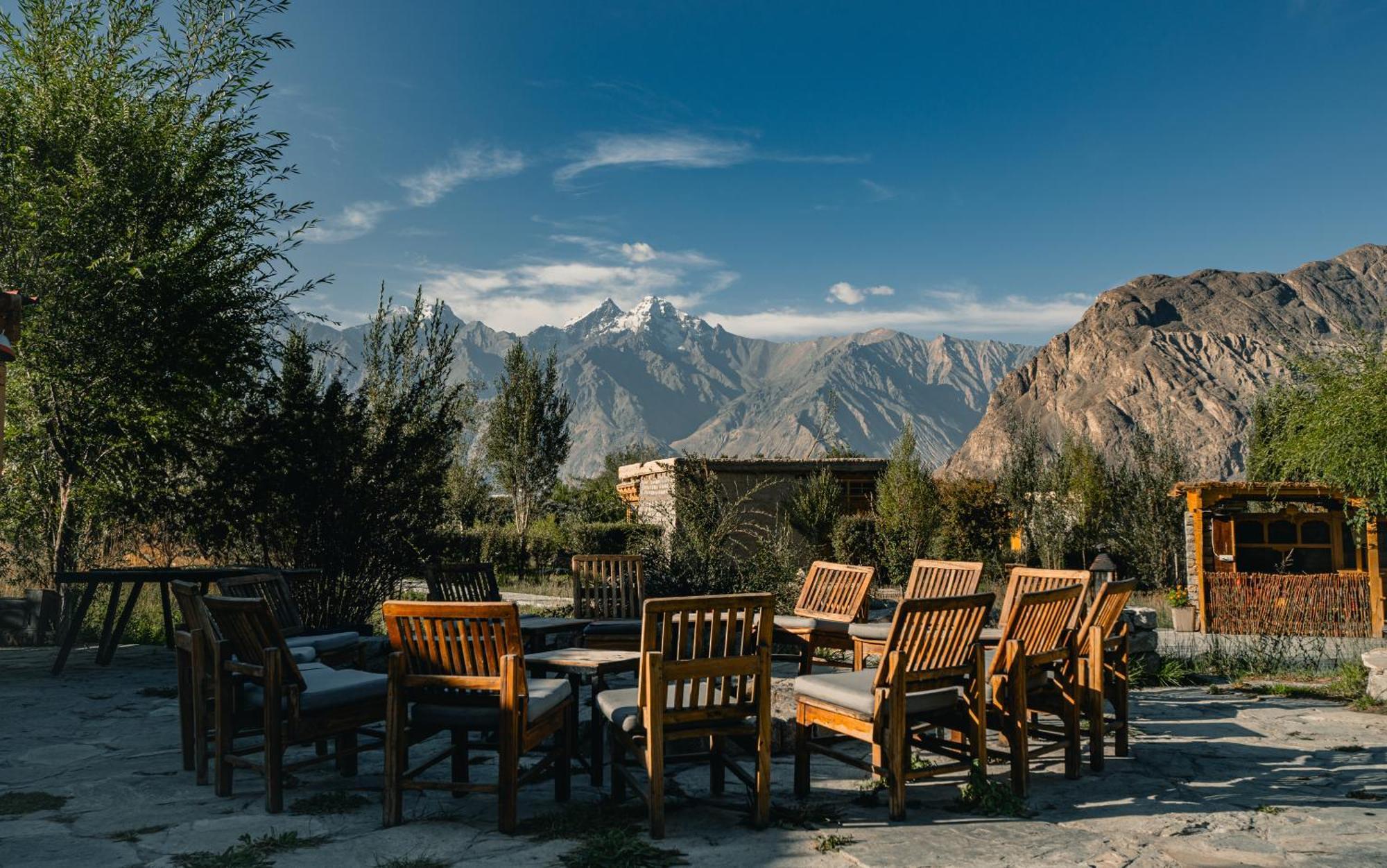 Hotel Lchang Nang Retreat-The House Of Trees-Nubra Valley Sumur Exterior foto